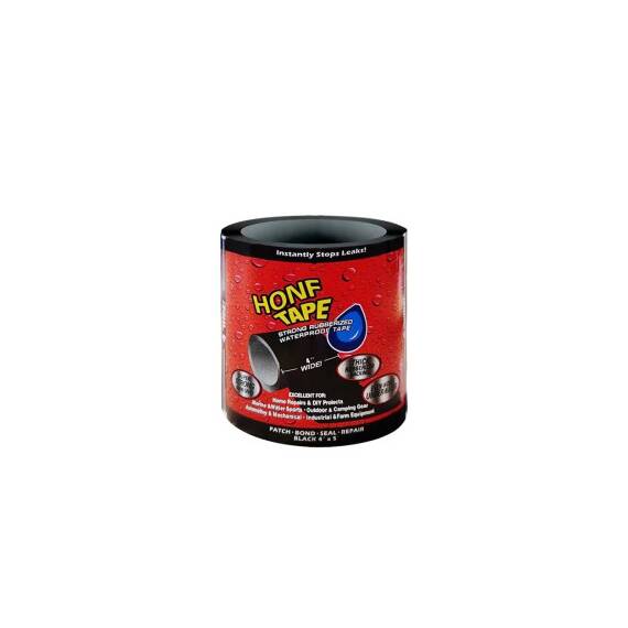 Banda rezistenta la apa Super Adeziva Flex Tape culoare negru  10cmx1,5m Cod: AT111 - - Roveli