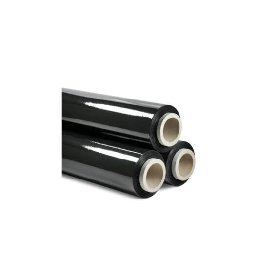 Folie Stretch neagra pentru Uz Manual  1,5 Kg - 3- Roveli