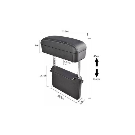 Cotiera auto universala ajustabila pe inaltime Cod: 1156 - 2- Roveli