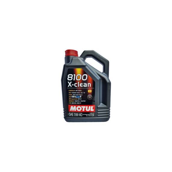 Ulei Motul  8100X-CLEAN+ 5W40 5L - - Roveli