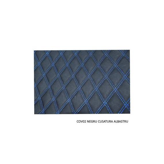 Covor auto imitatie piele romb compatibil  Renault Master III 2010-2019  Cod: MODO0695 - 4- Roveli