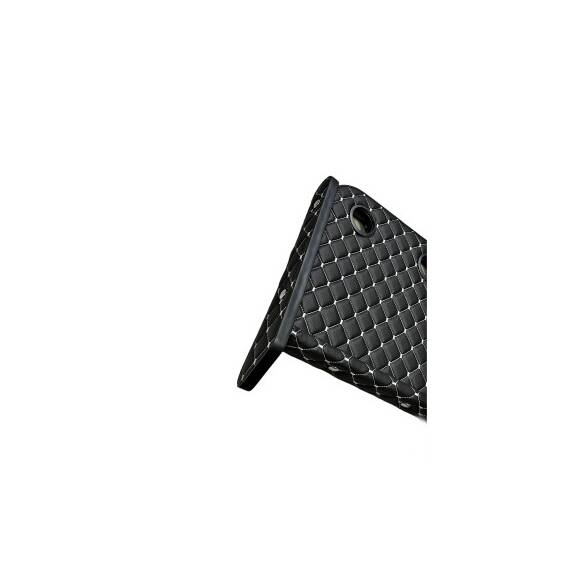 Masa de bord cu 2 suporti pentru pahare ,piele ecologica culoare Negru cusatura Gri compatibila Volkswagen Crafter 2006-2017 - 2- Roveli