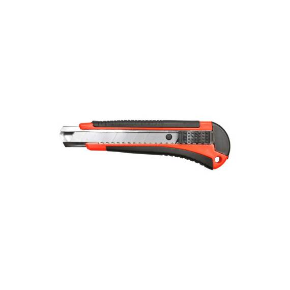 Cutit cutter profesional rosu-negru cu maner anti-alunecare si functie blocare 160mm Cod: BK80203 - - Roveli