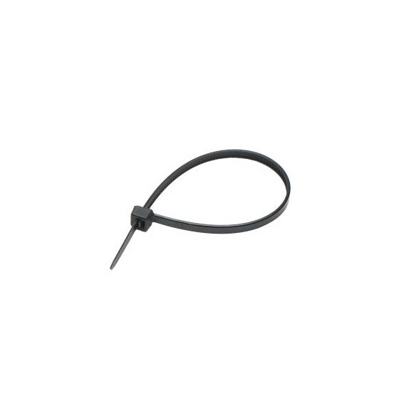 Set 100 coliere  plastic 3.6x140mm negru  Cod: DISMB01 - 3- Roveli