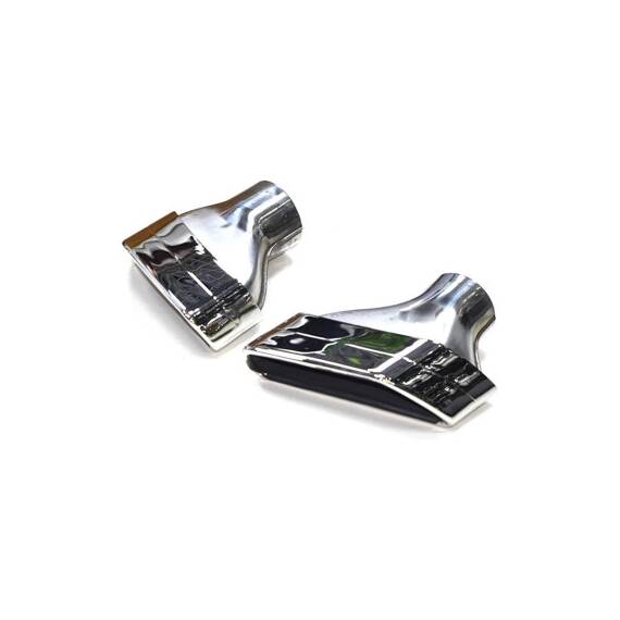 Ornament de toba compatibil BMW Seria 5 G30-Argintiu  Cod:D047SL - 3- Roveli