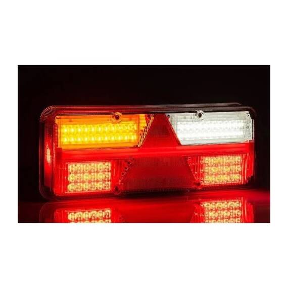 Lampa stop 400x153, 6 functii, stanga, Kingpoint FT-500-15 LED Fristom - 3- Roveli