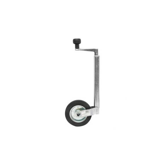 Roata PVC de sprijin remorca 160X40mm diametru tub exterior 34mm, diametru tub interior 28mm, sarcina 100Kg  Cod: BK90275 MICA - - Roveli