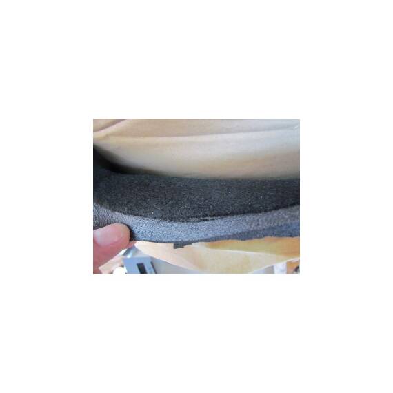 Rola insonorizant auto cu material textil si adeziv 20mm 1m x 5m Cod: 017T - - Roveli