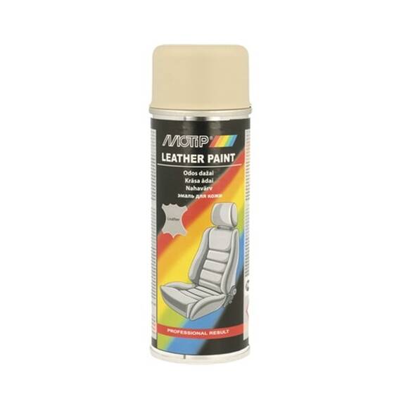Spray vopsea pentru pentru reconditionare tapiterie din piele, 200 ml, culoare Bej Deschis - - Roveli