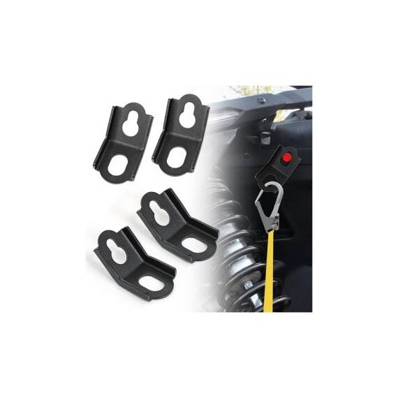 Set 4 suporti ancorare pe remorca compatibili MAVERICK X3 C  Cod: RZR-077 - 4- Roveli