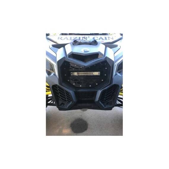 Grila radiator echipata cu proiector LED BAR compatibila MAVERICK X3   Cod: RZR-021 - 5- Roveli