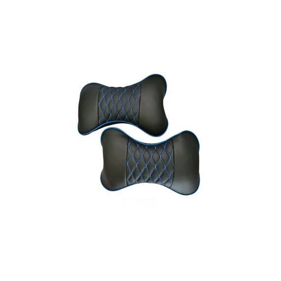 Set 2 perne tetiere universale sustinere gat auto culoare Negru cusaturi diverse Cod: FS-6512 - 5- Roveli