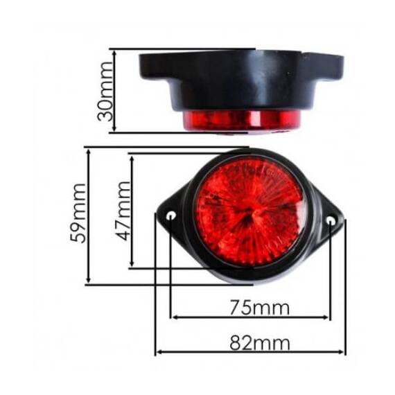 14 x 66 Lampa LED 24V Rosie - 3- Roveli