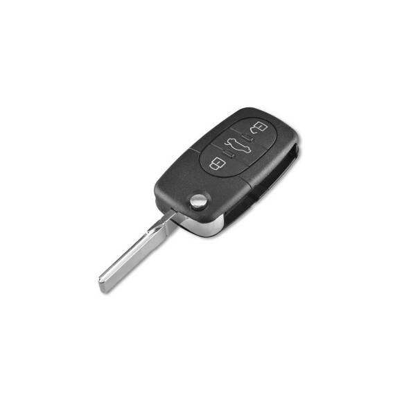 Carcasa telecomanda compatibila Audi, cu lamela, Cod: 18002 - 4- Roveli