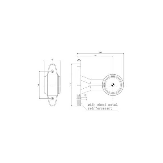 Lampa gabarit LED premium Cod: FT-009B - 3- Roveli