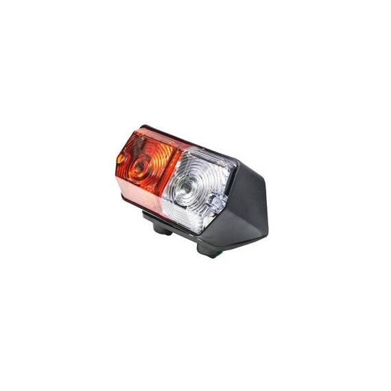 Set lampi semnalizare si pozitie tractor fata, stanga si drapta  cu bec 12V U-650 Cod: LSF-1D / LSF-3S - 6- Roveli