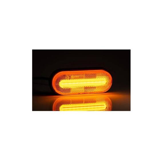 Lampa gabarit 124x51 LED galbena 12-36V Fristom Cod: FT-070Z - 4- Roveli