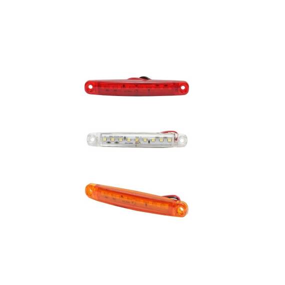 Lampa laterala auto 9 SMD 12–24V Cod: 201619  - - Roveli