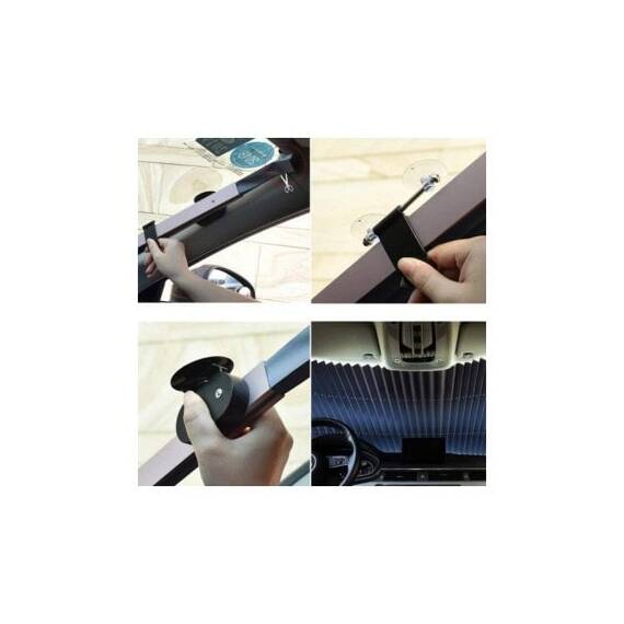 Parasolar  retractabil  CARMAX 70X150cm Cod:308628 - 2- Roveli