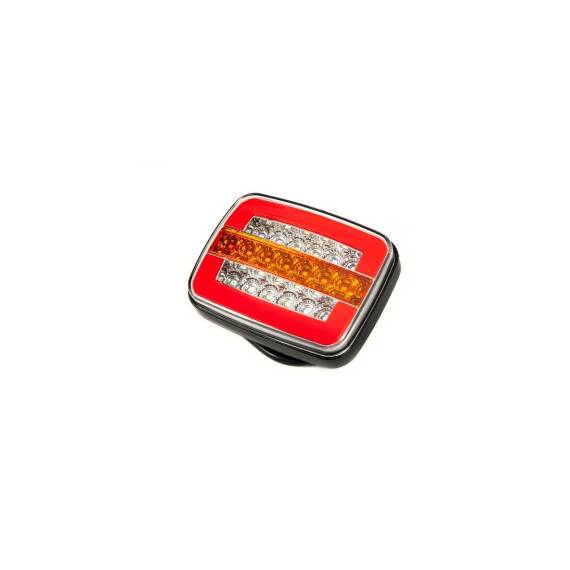 Lampa LED cu semnalizare dinamica 4 functii  24V   Cod: 202205-D - - Roveli