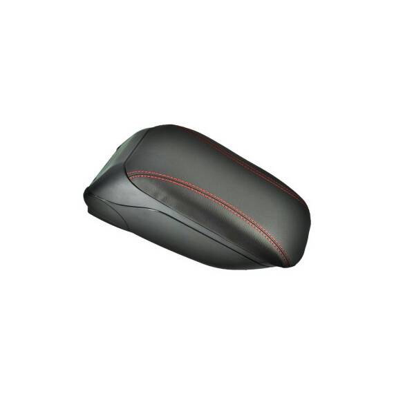 Cotiera auto universala cu baza metalica negru cusatura rosie Cod: 48014 - 3- Roveli