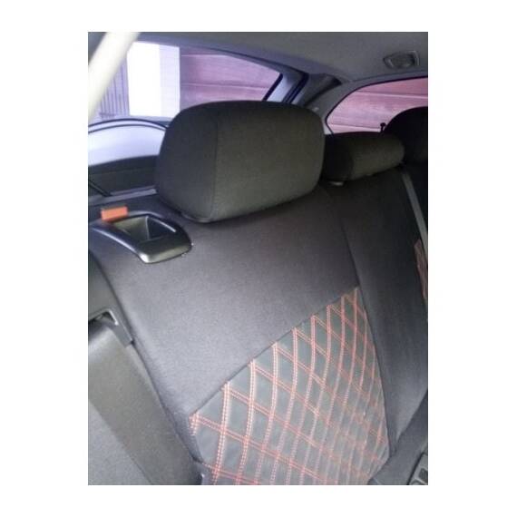Husa auto dedicate BMW E91 318. FRACTIONATE - ROMB. Calitate Premium - 7- Roveli