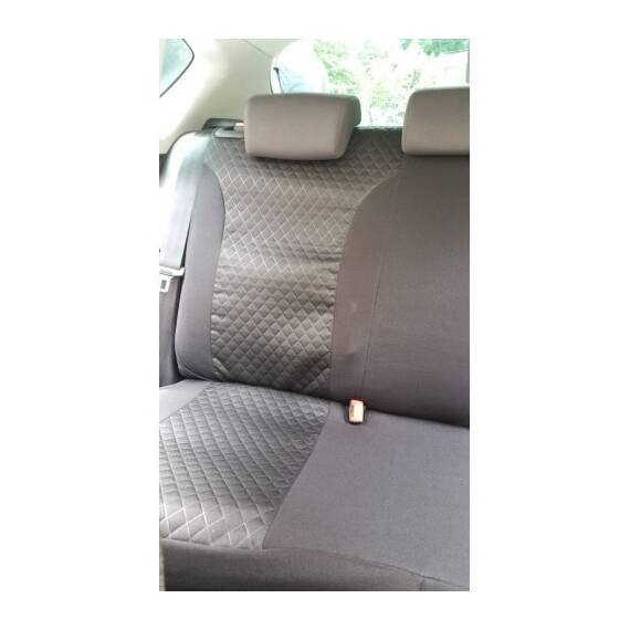 Husa auto dedicate SEAT LEON 2 HATCHBACK  2005-2012 FRACTIONATE. Calitate Premium - 2- Roveli