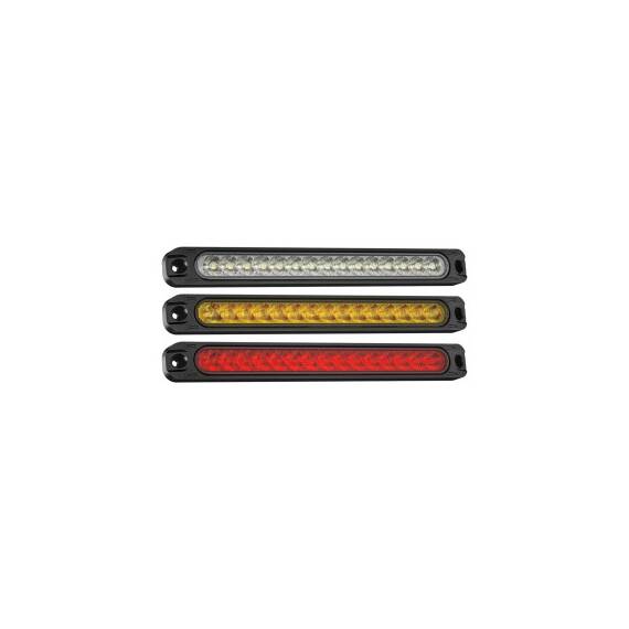 Lampa laterala LED galbena cu 3 functii lumina continua flash semnalizare dinamica 12-24V Cod: ZC-15LEDY - 2- Roveli