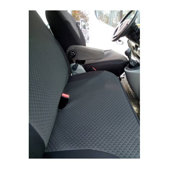 Husa auto dedicate Opel Vivaro 2014->  9 locuri  FRACTIONATE. Calitate Premium - 11- Roveli