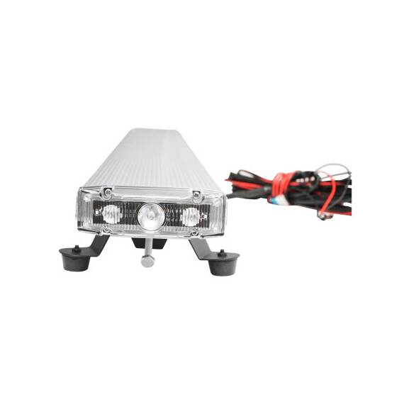 Rampa luminoasa girofar 12V cu 26 module lumina galbena 1440x143x43mm Breckner Germany BK92820 - 6- Roveli