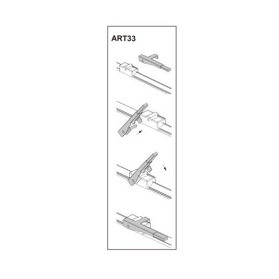 Stergator parbriz sofer VOLKSWAGENMULTIVAN T5 04/2003➝08/2009 COD:ART33 24" - - Roveli