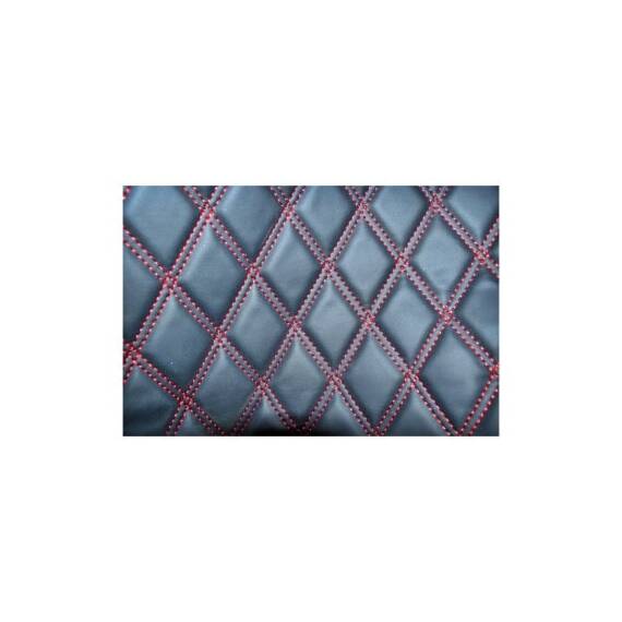Huse auto universale 1+1 pentru autoutilitare model Romb imitatie piele - 7- Roveli