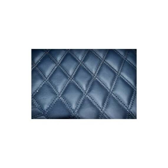 Huse auto universale 2+1 pentru autoutilitare model Romb imitatie piele - 6- Roveli