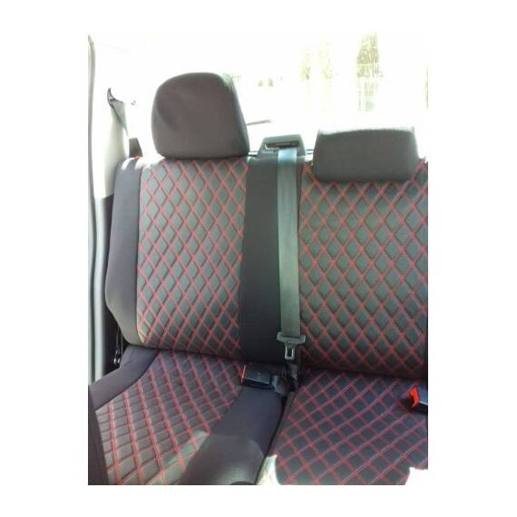 Husa auto dedicate VW AMAROK 2010->  FRACTIONATE - ROMB. Calitate Premium - 5- Roveli