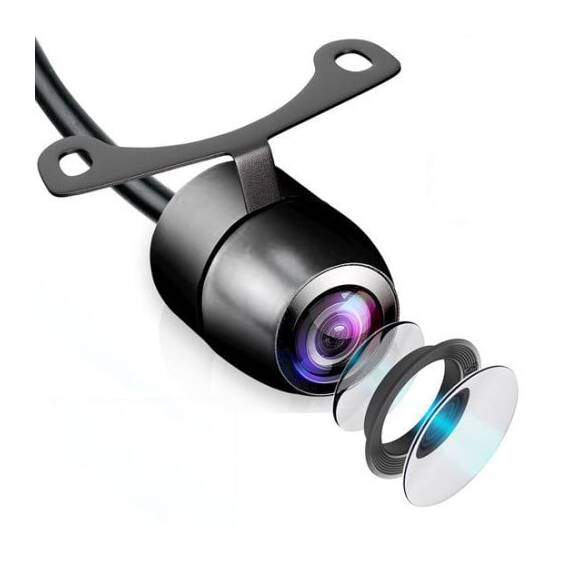 Camera marsarier HD 2 in1 cu traiectorie dinamica.  Cod:G158 PAL 12V - - Roveli