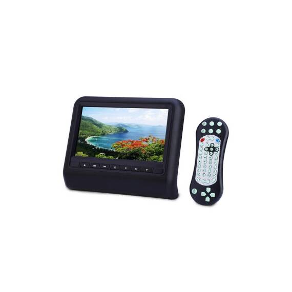 Set tetiere 1DVD+1monitor 9 inch negre Cod: 9503 - 4- Roveli