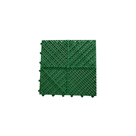 Pardoseala modulara ventilata PP 40x40x1.8cm garaj trafic intens Verde Cod: PM10006 - - Roveli