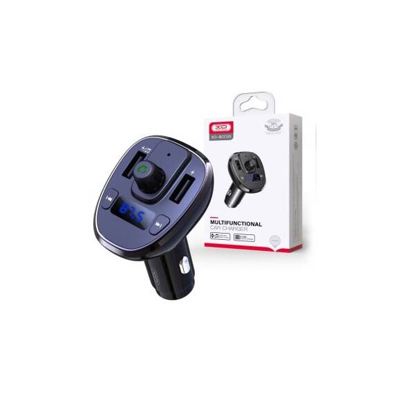 Modulator MP3 SMART cu functie handsfree auto Bluetooth si incarcator auto 18W 12V-24V Cod: XO-BCC05 - - Roveli