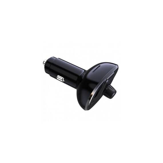 Modulator MP3 SMART cu functie handsfree auto Bluetooth si incarcator auto 18W 12V-24V Cod: XO-BCC05 - 3- Roveli