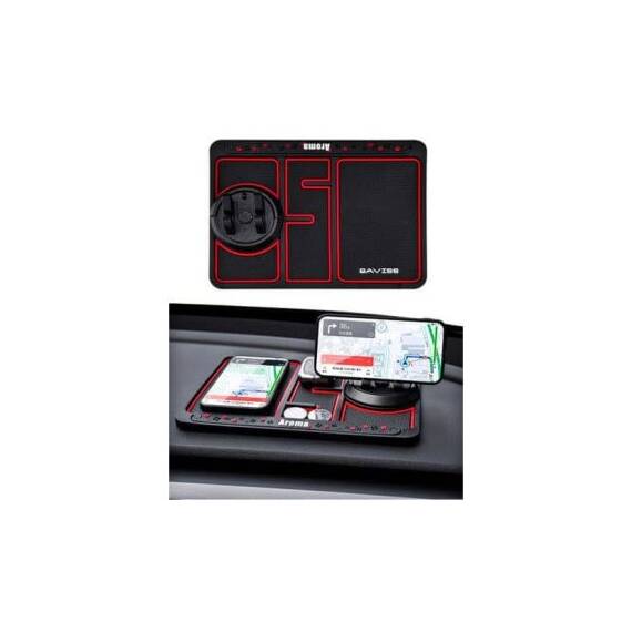 Suport telefon multifunctional antiderapant cu odorizant Cod: FHD-02 - 3- Roveli