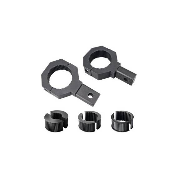 Set 2 suporti  proiectoare LED universal pentru  prindere de rollbar sau bullbar   Cod: TY038 - - Roveli