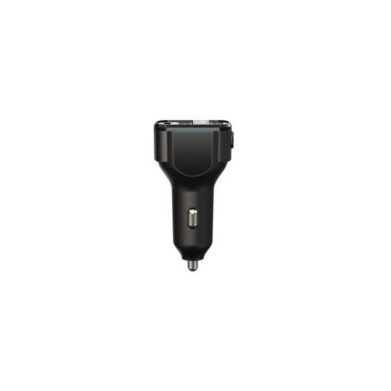 Modulator FM cu mufe de incarcare tip C, micro USB si lightening  Cod: FMT-32BT - 2- Roveli