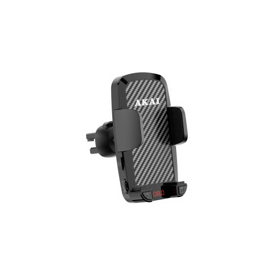 Suport telefon cu functie de transmitator FM incarcator si functie de blueooth AKAI Cod: FMT-C14BT - 2- Roveli