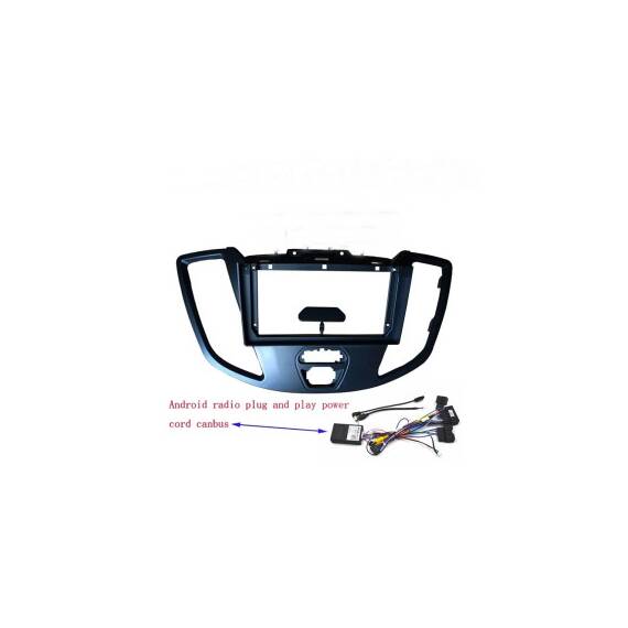 Rama Navigatie 9" cu cablaj  compatibila Ford Transit 2014 - 2020 Cod: NV3073/ GR3 - 4- Roveli