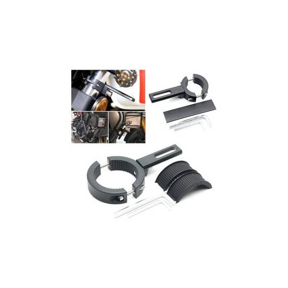 Suport pentru montaj proiectoare pe bullbar / rollbar diametru 20mm-38mm Cod: HH-PRN3 - 2- Roveli