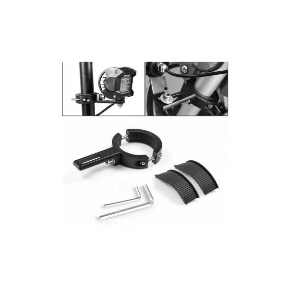 Suport pentru montaj proiectoare pe bullbar / rollbar diametru 20mm-38mm Cod: HH-PRN3 - 5- Roveli
