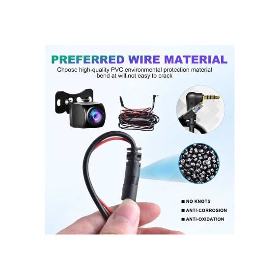Camera mers inapoi HD cu jack 720P unghi 160 Cod: Y3187G6 - 2- Roveli