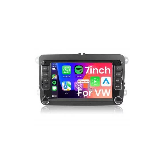 Navigatie Android 7 inch 4GB+64GB CarPlay Android Auto GPS WIFI compatibila Volkswagen  Seat Skoda  Cod: A3822 - - Roveli
