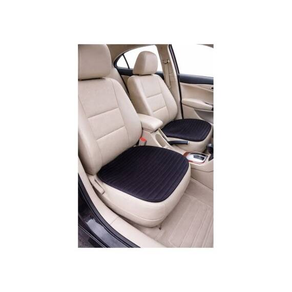 Set huse sezut scaune fata universale negru protectie confort 2 bucati Cod: HNG-SZT2 - - Roveli