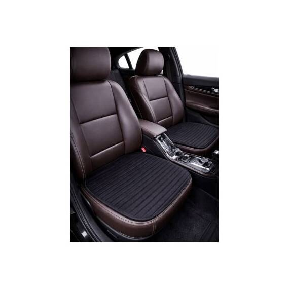 Set huse sezut scaune fata universale negru protectie confort 2 bucati Cod: HNG-SZT2 - 4- Roveli